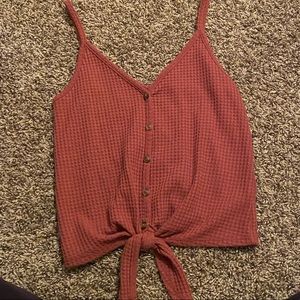 Wild Fable Tie Front Tank Top